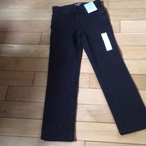 Boys 8 slim straight leg black jeans